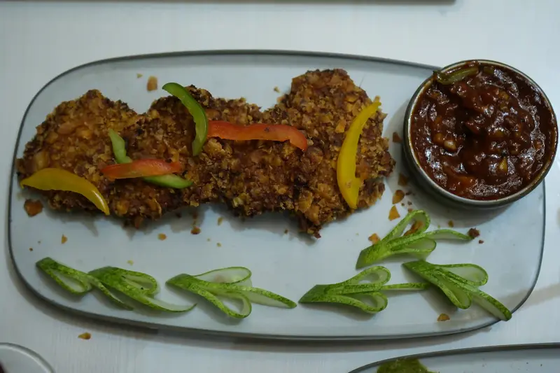 Vegetable Preparation Corporate Thali